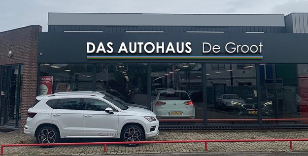 Pand gevel Das Autohaus De Groot